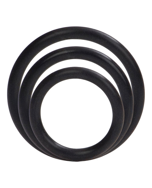 Silicone Support Rings - Black - LUST Depot