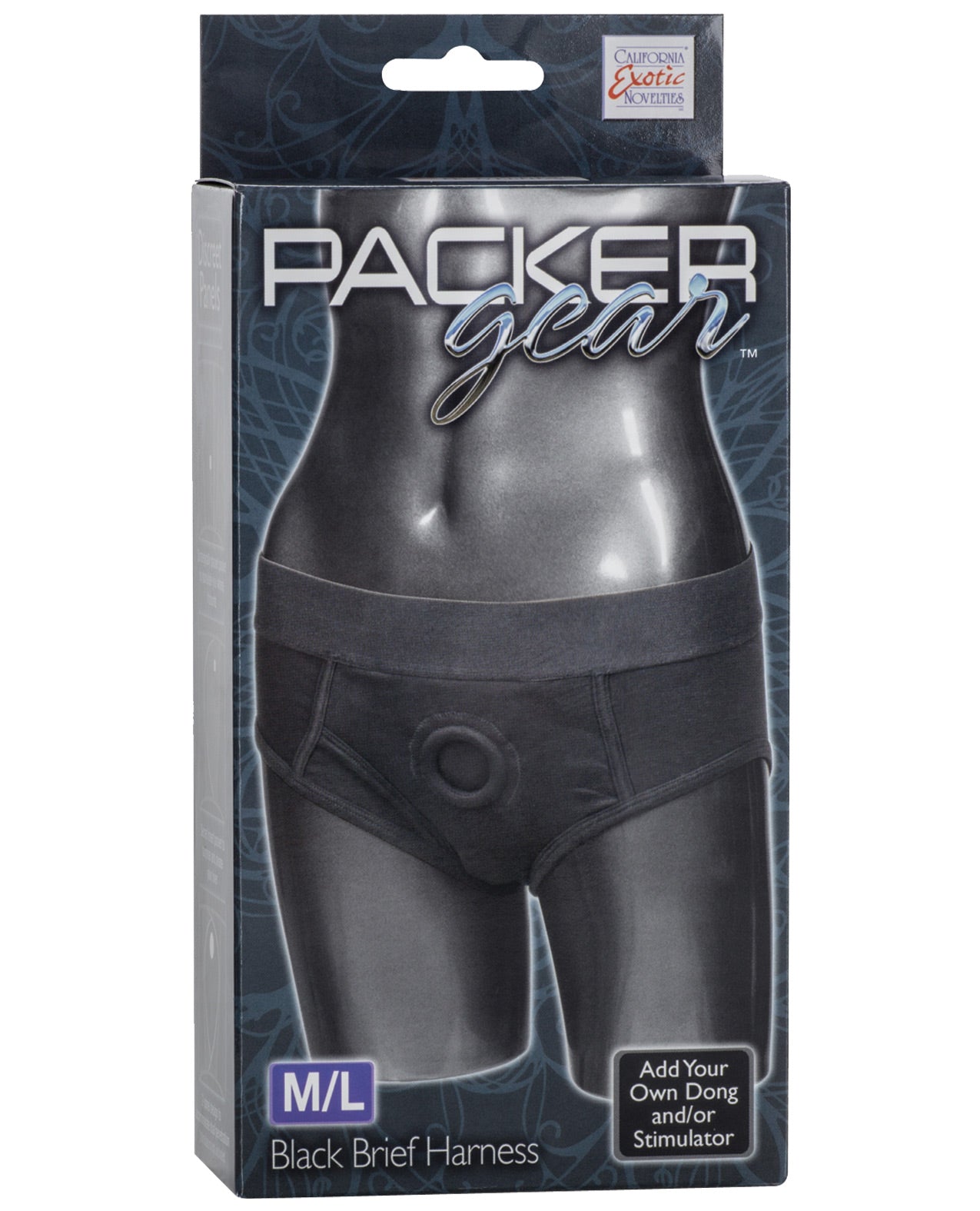 Packer Gear Brief Harness M-l - Black - LUST Depot