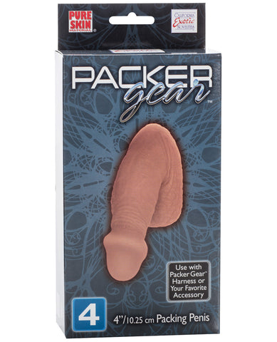 Packer Gear 4" Packing Penis - Brown - LUST Depot