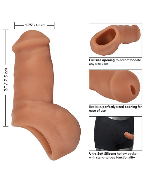 Packer Gear Ultra Soft Silicone Stp - Brown - LUST Depot
