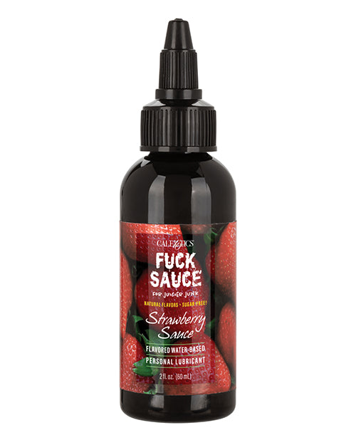 Fuck Sauce Flavored Water Based Personal Lubricant - 2 Oz Strawberry - LUST Depot