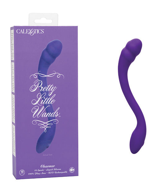 Pretty Little Wands Charmer Massager - Purple - LUST Depot