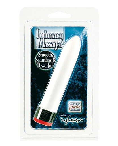 Dr Joel Kaplan Intimacy Massager 4.5" - White - LUST Depot
