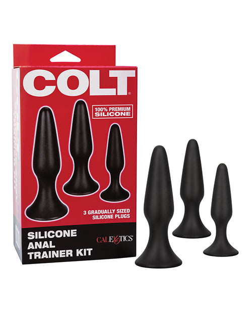 Colt Silicone Anal Trainer Kit - Black - LUST Depot