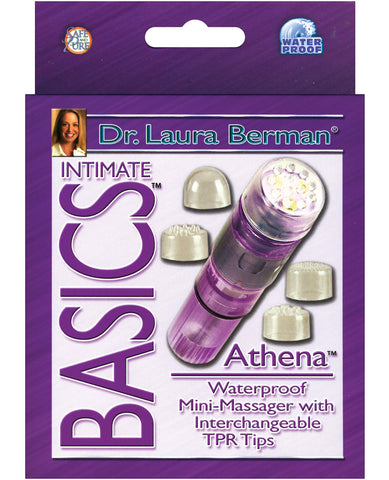 Dr. Laura Berman Intimate Basics Athena Mini Massager Waterproof (boxed) - LUST Depot
