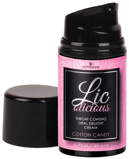 Lic O Licious Oral Delight Cream - 1.7 Oz Bottle Cotton Candy - LUST Depot