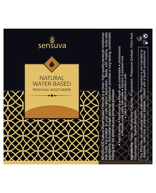 Sensuva Natural Water Based Personal - 4.23 Oz Salted Caramel - LUST Depot