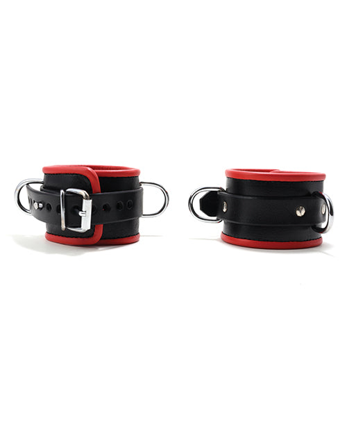 665 Padded Locking Ankle Restraint - Red - LUST Depot