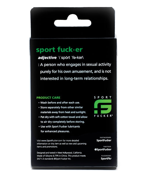 Sport Fucker Cock Plug - Black - LUST Depot