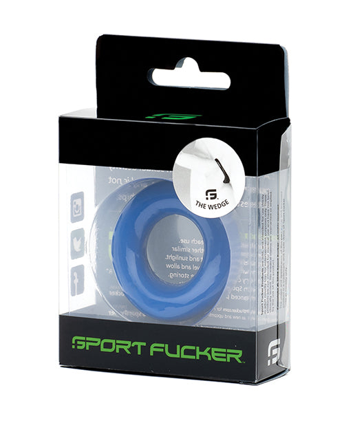 Sport Fucker Silicone The Wedge - Blue - LUST Depot