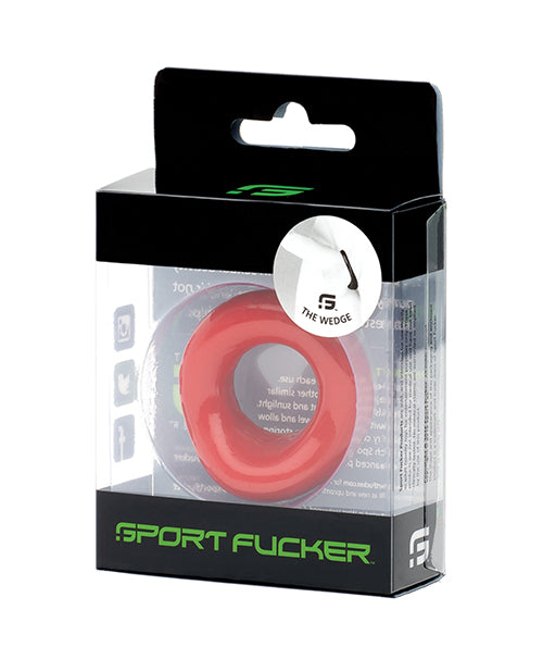 Sport Fucker Silicone The Wedge - Red - LUST Depot