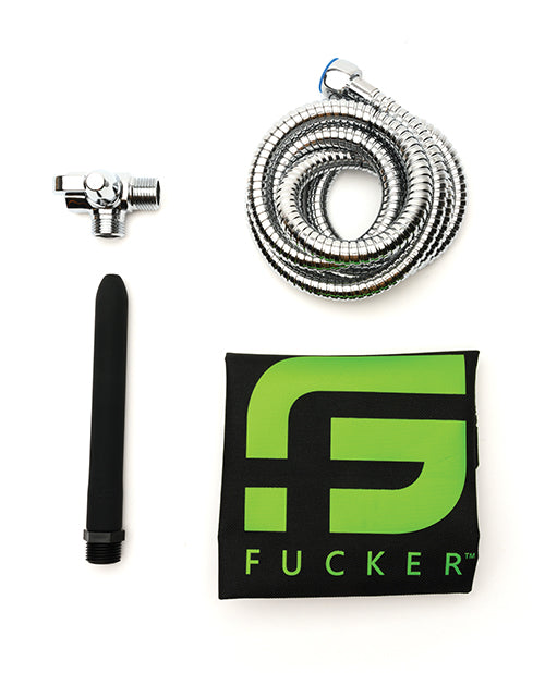 Sport Fucker Shower Kit 6" - Black - LUST Depot