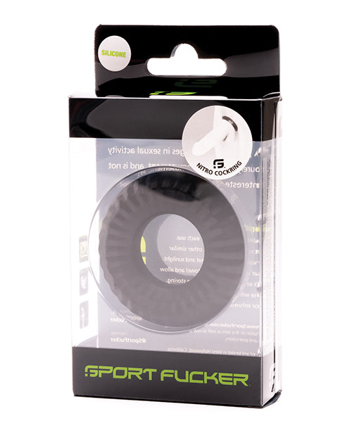 Sport Fucker Nitro Ring - Black - LUST Depot