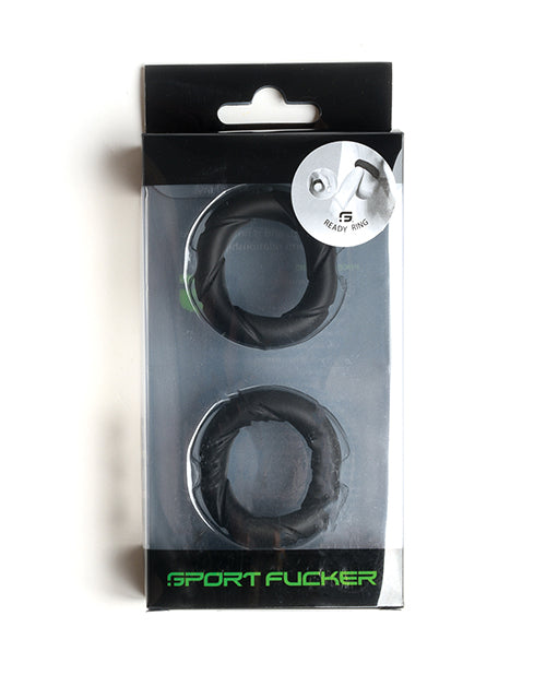 Sport Fucker Ready Rings - Black - LUST Depot