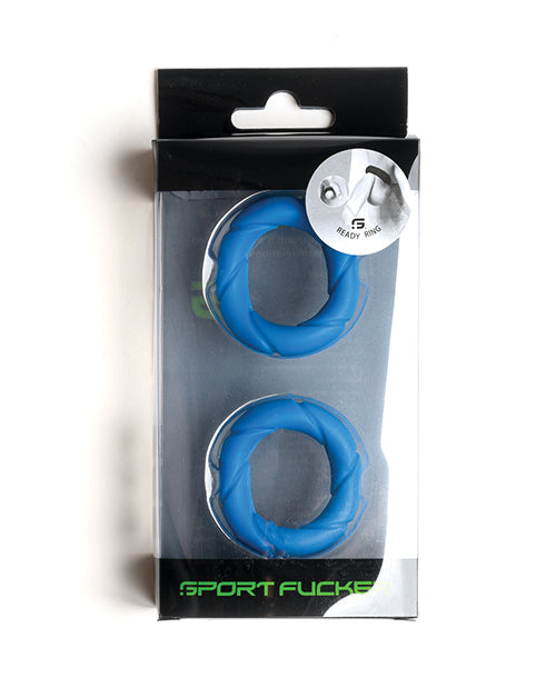 Sport Fucker Ready Rings - Blue - LUST Depot