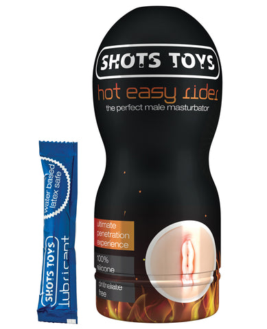 Shots Toys Easy Rider Hot Masturbator - Vaginal - LUST Depot