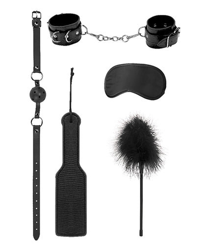 Shots Ouch Introductory Bondage Kit #4 - Black - LUST Depot