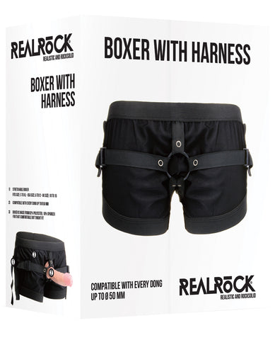 Shots Realrock Boxer W-harness - LUST Depot