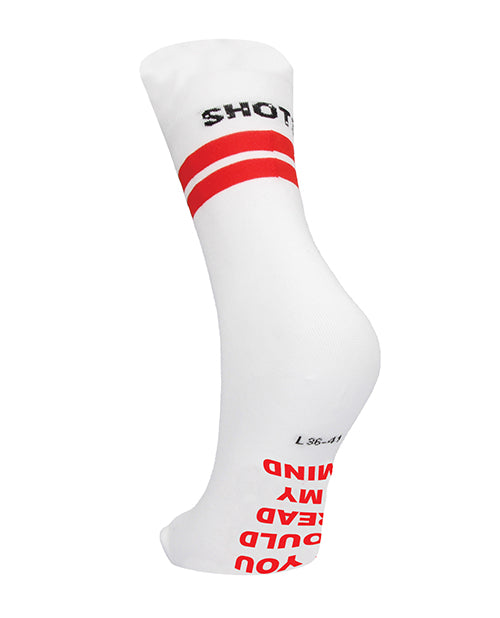Shots Sexy Socks Dirty Mind - Female - LUST Depot
