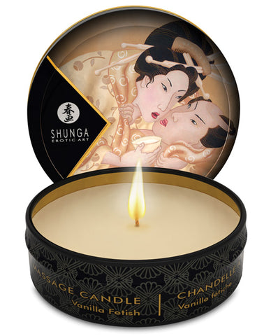 Shunga Desire Mini Candlelight Massage Candle - 1 Oz Vanilla - LUST Depot