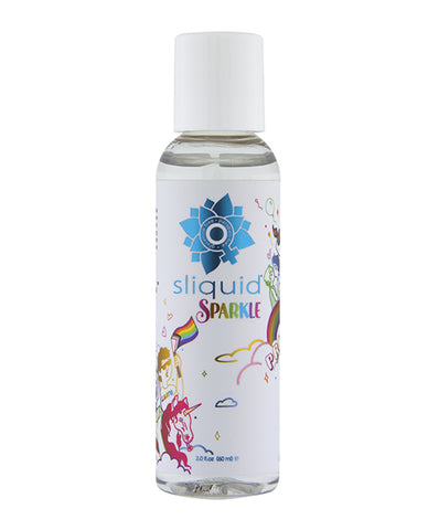 Sliquid Naturals Sparkle Pride Water Based Lube - 2 Oz - LUST Depot