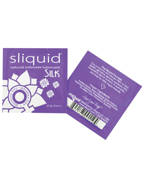 Sliquid Naturals Silk - .17 Oz Pillow - LUST Depot