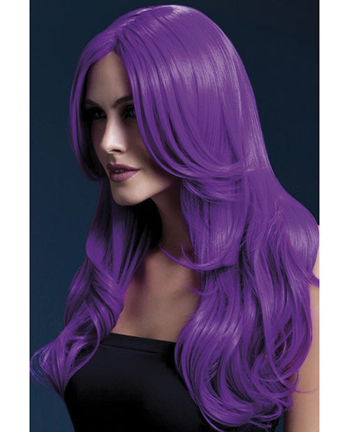 Smiffy The Fever Wig Collection Khloe - Neon Purple - LUST Depot