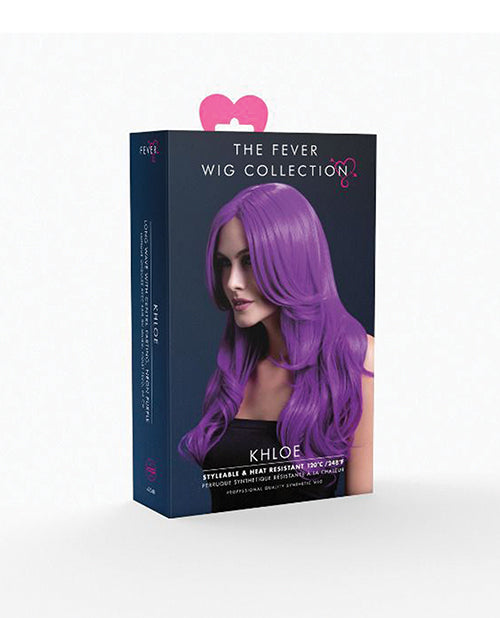 Smiffy The Fever Wig Collection Khloe - Neon Purple - LUST Depot