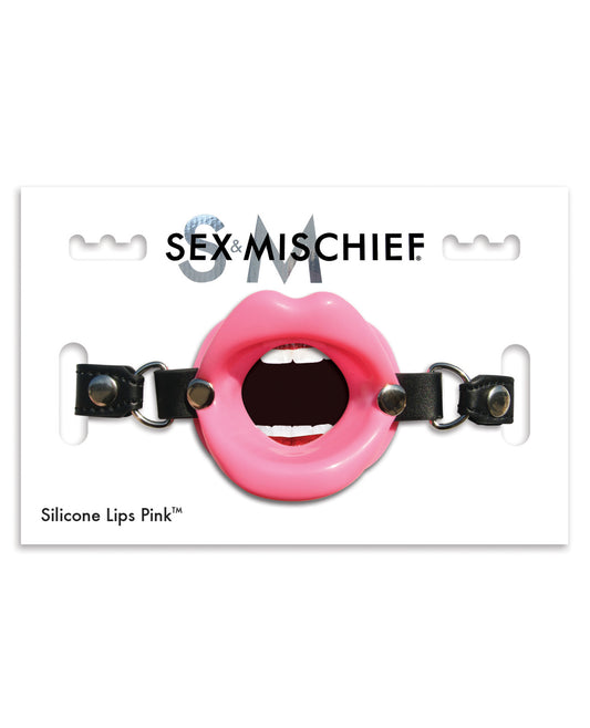 Sex & Mischief Silicone Lips - Pink - LUST Depot