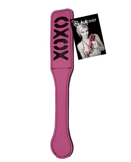 Sex & Mischief Xoxo Paddle - Pink - LUST Depot