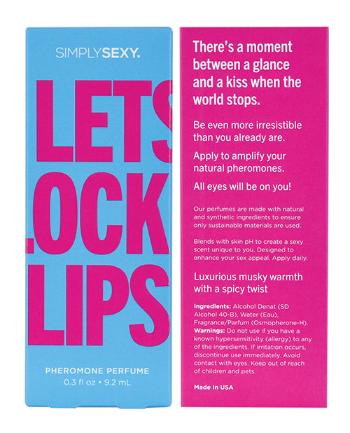 Simply Sexy Pheromone Perfume - .3 Oz Let's Lock Lips - LUST Depot