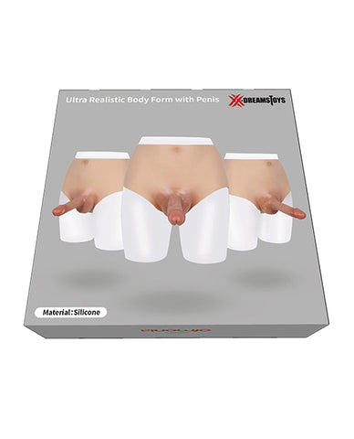 Xx-dreamstoys Ultra Realistic Penis Form Medium - Ivory - LUST Depot