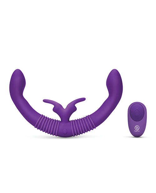 Together Female Intimacy Vibe W-remote - Purple - LUST Depot