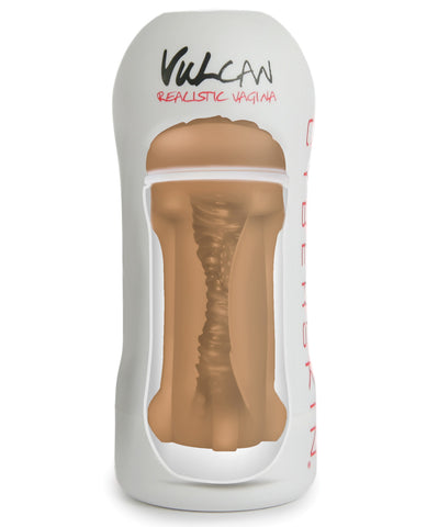 Vulcan Realistic Vagina Stroker - Mocha - LUST Depot