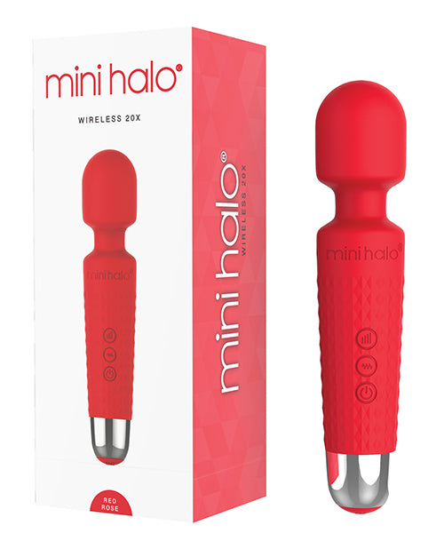 Mini Halo Wireless 20x Wand - Red Rose - LUST Depot