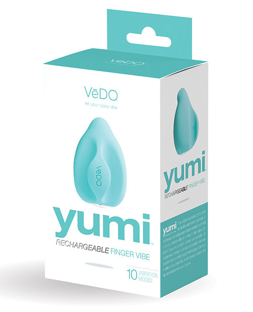 Vedo Yumi Finger Vibe - Tease Me Turquoise - LUST Depot