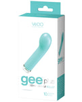 Vedo Gee Plus Rechargeable Vibe - Tease Me Turquoise - LUST Depot