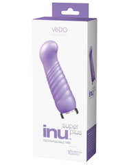 Vedo Inu Superplus Rechargeable Vibe - Orchid - LUST Depot