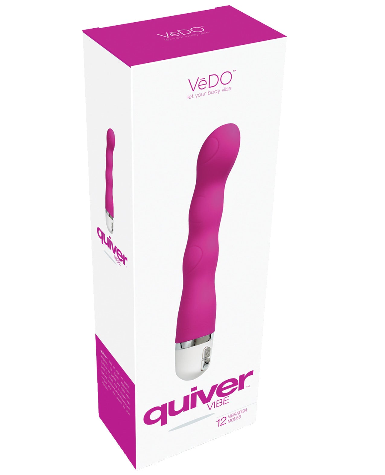Vedo Quiver Mini Vibe - Hot In Bed Pink - LUST Depot