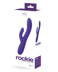 Vedo Rockie Rechargeable Dual Vibe - Indigo - LUST Depot