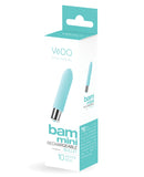 Vedo Bam Mini Rechargeable Bullet Vibe - Turquoise - LUST Depot