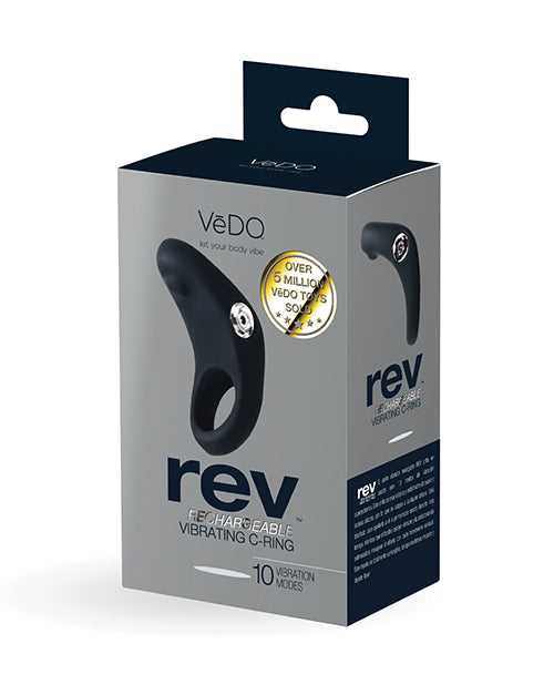 Vedo Rev Rechargeable C Ring - Black - LUST Depot