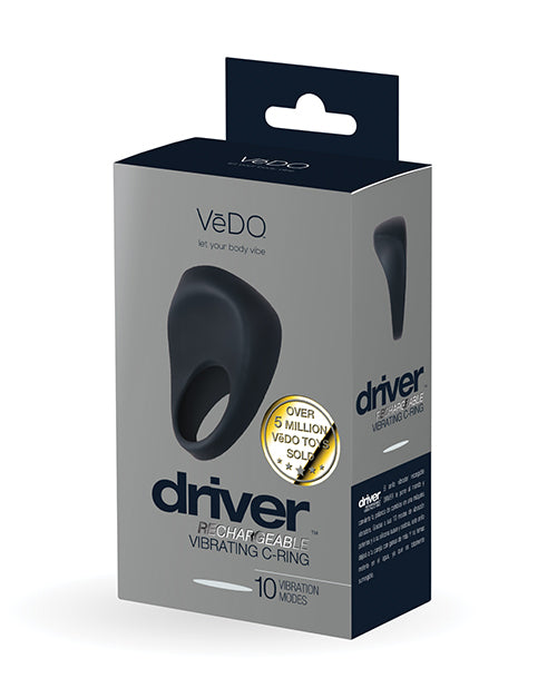 Vedo Driver Rechargeable C Ring - Black - LUST Depot