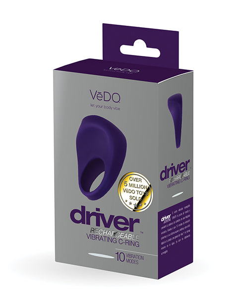 Vedo Driver Rechargeable C Ring - Purple - LUST Depot