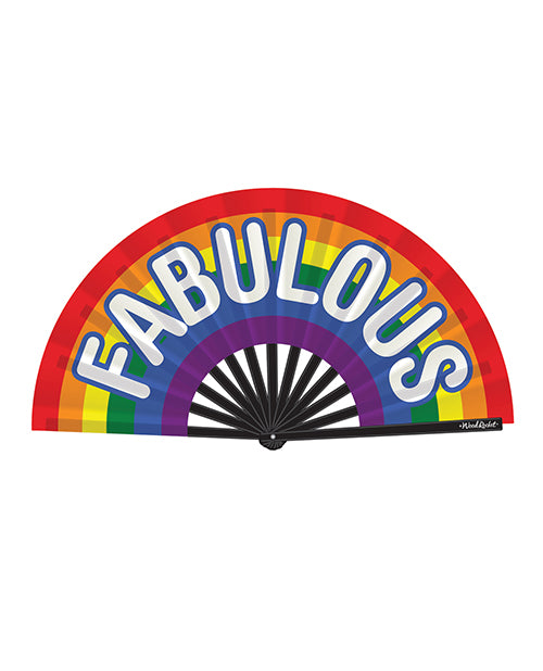 Wood Rocket Fabulous Fan - Rainbow - LUST Depot