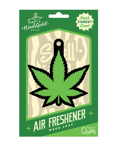 Wood Rocket Green Leaf Air Freshener - Forest - LUST Depot
