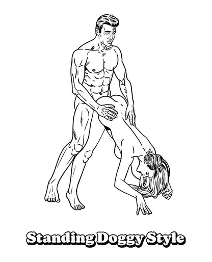 Wood Rocket The Sexiest Sex Positions Coloring Book - LUST Depot