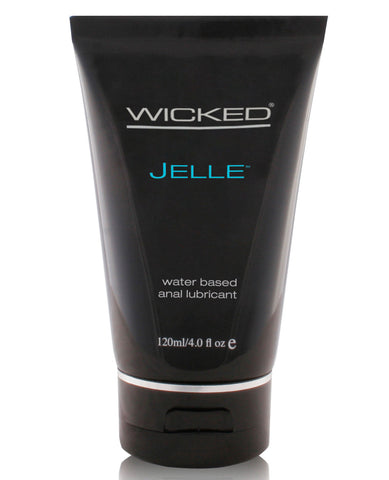 Wicked Sensual Care Jelle Waterbased Anal Lubricant - 4 Oz Fragrance Free - LUST Depot