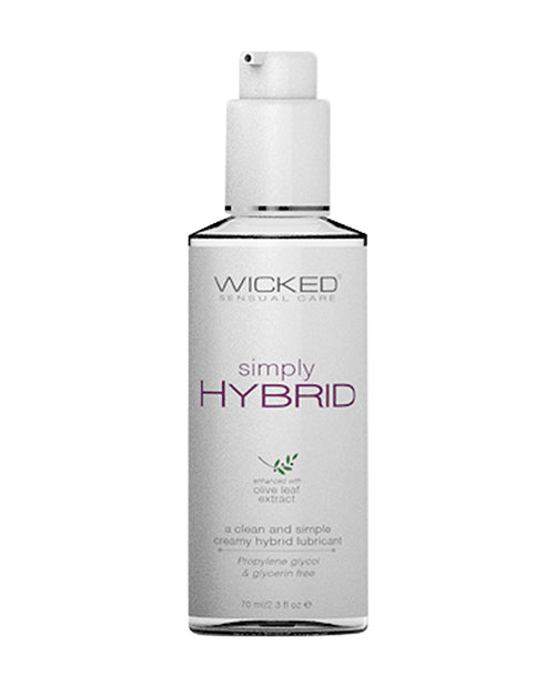 Wicked Sensual Care Simply Hybrid Lubricant - 2.3 Oz - LUST Depot