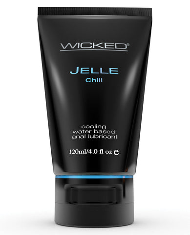 Wicked Sensual Care Jelle Cooling Waterbased Anal Gel Lubricant - 4 Oz - LUST Depot